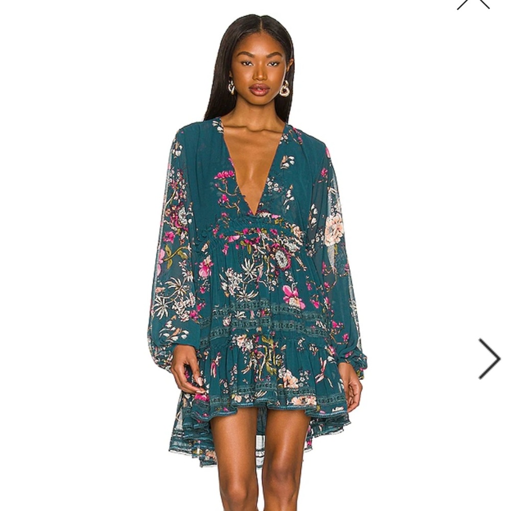Free People Women's Cherry Blossom Mini Dress (Medium)